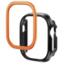 Behajtható tok fémkerettel a kijelző körül Apple Ultra 49mm karóra - narancs
