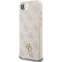 Guess 4G Small Metal Logo MagSafe tok iPhone 16e / 17e készülékhez - rózsaszín
