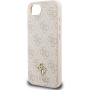 Guess 4G Small Metal Logo MagSafe tok iPhone 16e / 17e készülékhez - rózsaszín