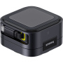 Baseus PicoGo 2 az 1-ben vezeték nélküli MagSafe töltő kihúzható USB-C kábellel iPhone / AirPods / MacBook készülékekhez - 67W - fekete