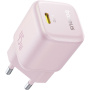 Baseus PicoGo mini gyorstöltő adapter USB-C porttal - 45W - rózsaszín
