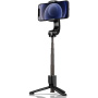 Spigen S610W Bluetooth szelfibot állvánnyal és Gimbal stabilizátorral iPhone-hoz - fekete