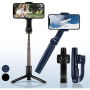 Spigen S610W Bluetooth szelfibot állvánnyal és Gimbal stabilizátorral iPhone-hoz - fekete