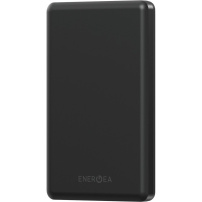 ENERGEA AluPac Mini 5K vezeték nélküli MagSafe powerbank USB-C porttal - 5 000 mAh - fekete