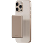 ENERGEA AluPac Mini 5K vezeték nélküli MagSafe powerbank USB-C porttal - 5 000 mAh - arany