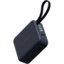 ENERGEA MagPac Mini Plus vezeték nélküli MagSafe powerbank 2x beépített USB-C kábellel és USB-C porttal - 10 000 mAh - sötétkék