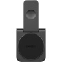 ENERGEA MagDuo 2 az 1-ben összecsukható vezeték nélküli MagSafe töltő iPhone / Apple Watch-hoz - 15W - fekete