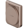 ENERGEA MagDuo 2 az 1-ben összecsukható vezeték nélküli MagSafe töltő iPhone / Apple Watch-hoz - 15W - rózsaarany