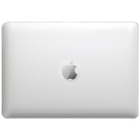 Matt átlátszó borítás kihajtható állvánnyal MacBook Pro 16" (A2141) - fehér