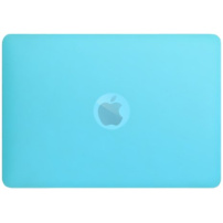 Matt, átlátszó borítás kihajtható állvánnyal MacBook Pro 16" (A2141) - kék