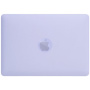 Matt, átlátszó borítás kihajtható állvánnyal MacBook Pro 16" (A2141) - lila