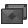 DUX DUCIS LCGH Series matt átlátszó tok MacBook Air 13" (A2681 / A3113 / A3240 / A3449) - fekete