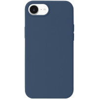Szilikon tok iPhone 16e / 17e készülékhez - sötétkék