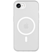 Matt áttetsző MagSafe tok iPhone 16e / 17e készülékhez - fehér