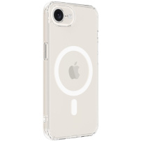 Átlátszó MagSafe tok iPhone 16e / 17e készülékhez - átlátszó