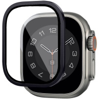 Wiwu edzett üveg fém kerettel Apple Ultra 49mm karóra - fekete