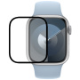 WIwu védőfólia fekete kerettel Apple órához 45mm