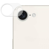 Edzett üveg a hátsó kamera lencséinek védelmére iPhone 16e / 17e készülékhez - 2 db - átlátszó