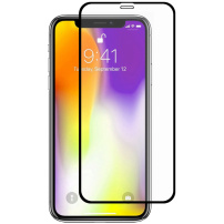 ENKAY edzett 2,5D üveg fekete kerettel iPhone XS Max / 11 Pro Max készülékekhez