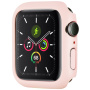 Matt behajtható tok Apple Watch 41mm készülékhez - világos rózsaszín