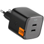 Spigen ArcStation Pro GaN töltőadapter 2x USB-C porttal - 45W - fekete