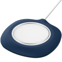 Szilikon védőtok MagSafe vezeték nélküli töltőhöz - éjkék