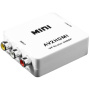 Adaptér / átalakító 3x RCA cinch kompozit / HDMI 1080p - fehér