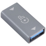 Adapter USB female / 8pin female - ezüst