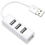 Négyportos USB 2.0 hub - fehér