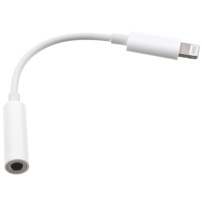 Átalakító Lighting 3,5 mm jack-re iPhone - fehér