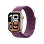 Eredeti Apple felcsúsztatható sportszíj Apple órához 42mm / 41mm / 40mm / 38mm - szilva