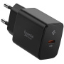 Spigen Essential gyorstöltő adapter USB-C porttal - 20W - fekete