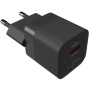 FIXED töltő 20W PD / QC 3.0 USB-C / USB-A Apple készülékekhez - fekete