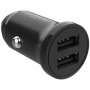 FIXED 15 W-os Smart Rapid Charge autós töltő 2x USB-A porttal - fekete