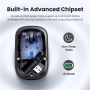 UGREEN MU001 Bluetooth vezeték nélküli egér - fekete