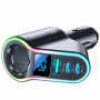 JOYROOM CL21 autós töltő 2x USB-C / USB-A porttal és szivargyújtó elosztóval - 150W - fekete