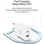 Yesido YC47 adapter szett USB-C / USB-A portokkal és USB-C–Lightning kábellel - 20W - 1 m - fekete