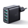 JOYROOM JR-TCN03 töltő adapter 4x USB-A porttal - 24W - fekete