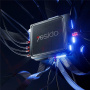 Yesido HB23 5 az 1-ben hub - Display Port / USB-C / 3x USB-A - USB-C-hez - szürke