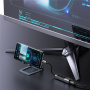 Yesido HB24 5 az 1-ben hub - Mini Display Port / USB-C / 3x USB-A - USB-C-hez - szürke