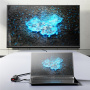 Yesido HB24 5 az 1-ben hub - Mini Display Port / USB-C / 3x USB-A - USB-C-hez - szürke