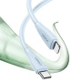 USAMS US-SJ717 töltő- és adatkábel - USB-C - Lightning - 1 m - fehér