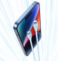 USAMS US-SJ717 töltő- és adatkábel - USB-C - Lightning - 1 m - fehér