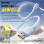 WEKOME WDC-52a töltő- és adatkábel - USB-A - USB-C - 1 m - fekete
