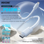 WEKOME WDC-53 töltő- és adatkábel - USB-C - USB-C - 1 m - bézs