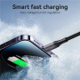 JOYROOM S-A28 fonott töltő- és adatkábel - USB-A - Lightning - 2 m - fehér