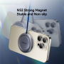 ESSAGER ES-WC11 Qi2 vezeték nélküli MagSafe töltő iPhone / AirPods készülékekhez - 15W - sötétszürke