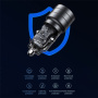 USAMS US-CC176 autós töltő USB-C / USB-A portokkal - 95W - fekete