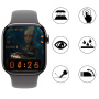 Edzett üveg fekete kerettel Apple Watch 46mm-hez - 2 db