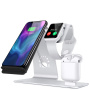 Bestand 3in1 töltőállvány Apple Watch / AirPods-okhoz és gyors vezeték nélküli iPhone - töltés